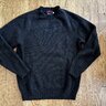 O'Connells Vol True Black Shetland Sweater - SOLD