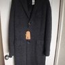 ! SOLD (offsite) ! NWT Barena Venezia Coat in Brushed Wool Jersey Anthracite 46/XS/36