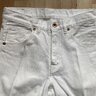 Companion Denim Custom Made SS20 Slimane Bootcut Flares White Japanese jeans
