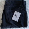 [SOLD] NWT Doppiaa AAcero 5-pocket trousers in midnight navy fine wale cotton corduroy Sz. 50