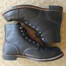 Red Wing Iron Ranger Black Leather 8084 Boots 12D Made in USA *SOLD*