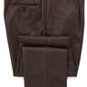 BNWT Spier & Mackay Dark Brown Covert Twill High-rise Trousers - 32 Contemporary