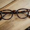 *SOLD* Arnel glasses by Tart Optical, Demi-Amber, Size 46/24/145