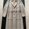 Lardini - Wool/Alpaca - Striped coat