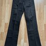 Companion Denim Custom Made SS20 Slimane Bootcut Flares Black Japanese jeans