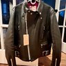 FS: Addict Clothes AD-02 Steerhide Leather Jacket, Men’s, Size 42, NWT