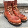 HARDLY USED Vintage 1960's/70s Red Wing Irish Setter #855 (Leather Lined Model) USA Made Boots, 9.5