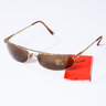PERSOL Devon Gold Plated Aviator Vintage Sunglasses Italy Made