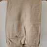 SOLD - Rota Linen Flat Front Trousers