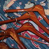 【Sold】Five (5) Polo Ralph Lauren Wooden Suit Hangers