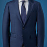 [SOLD] Spier & Mackay Blue Sharkskin Suit 38 - NEW