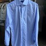 Proper Cloth Shirt Non-Iron Supima Light Blue Twill (15.5 x 33)