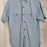 Orslow Vintage Fit Short Sleeve chambray