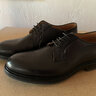 Heschung Men's Anicalf  Black Leather Arum Derby  Shoes tag size 11 EU