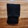 SOLD - Tie Your Tie Florence Black Silk Knit Tie