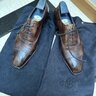 Anthony cleverley | George cleverley brown museum calf captoe Oxford 11UK