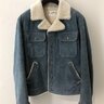 Saint Laurent Paris Suede Shearling Jacket Size 48 / Medium