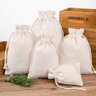 Cotton Drawstring Bag, Cotton Dust Bag, Gift Bag, Favor Bag, Muslin Bag