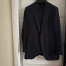 SOLD!! Cavour Mod 2 navy suit; 38US; Holland and Sherry Crispaire High Twist Wool; Made in Italy