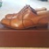 Carmina Semi-Brogue Oxford Shoes 9 UK Inca Cuero 80251