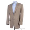 ISAIA Brown Gingham Check S140 Wool Blazer Sport Coat Jacket - EU 50 / US 40 R