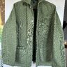 Drake's Olive Cotton Canvas Chore Coat sz. 40