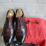 Carmina Brown Wingtip Oxford 7UK Rain Last