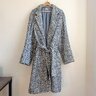 Ikiji Belted Robe Coat - L - New with tags