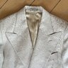 Husbands Paris - Beige Linen Blazer Double Breasted