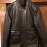 Jack Spade Leather Jacket.  Size M.