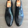 NIB Vass Melton black calf cap toes (F last) - 45 - UK11E - US11.5/12D