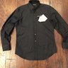 Tom Ford Size 41 Large Silk Cotton Blend Button Collar Shirt