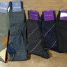 SOLD NWT Bresciani Over The Calf & Ralph Lauren Purple Label Mid Calf Socks