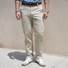 NWT Epaulet Sandow Chino Khaki Performance Stretch 33