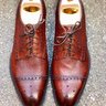 Sold —-NIB Edward Green Rosewood CC shoes 888 Last size 8.5 E/9E Brand New Shoe Trees Included