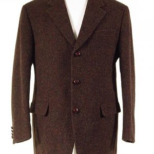 Dark Brown Harris Tweed Jacket