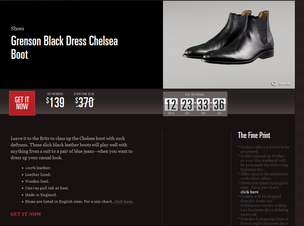 grenson size chart