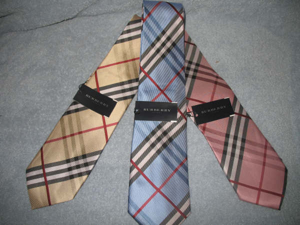 burberry ties outlet