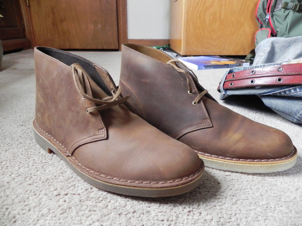 difference between clarks bushacre and desert boot