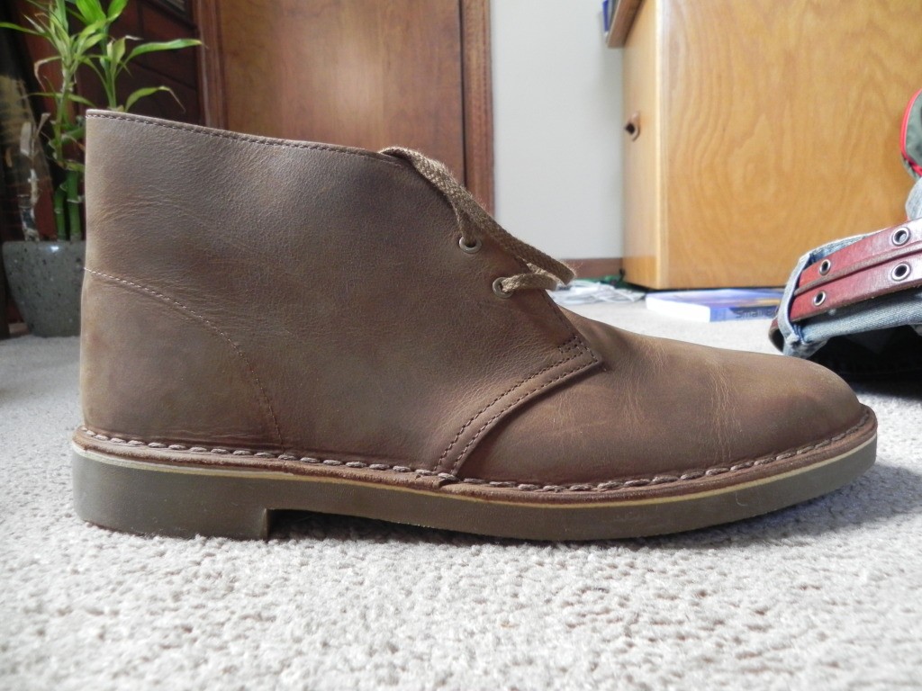 clarks bushacre 2 beeswax mink oil