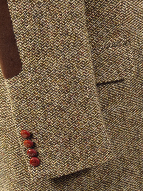 Harris Tweed Sport Coat With Elbow Patches | Styleforum